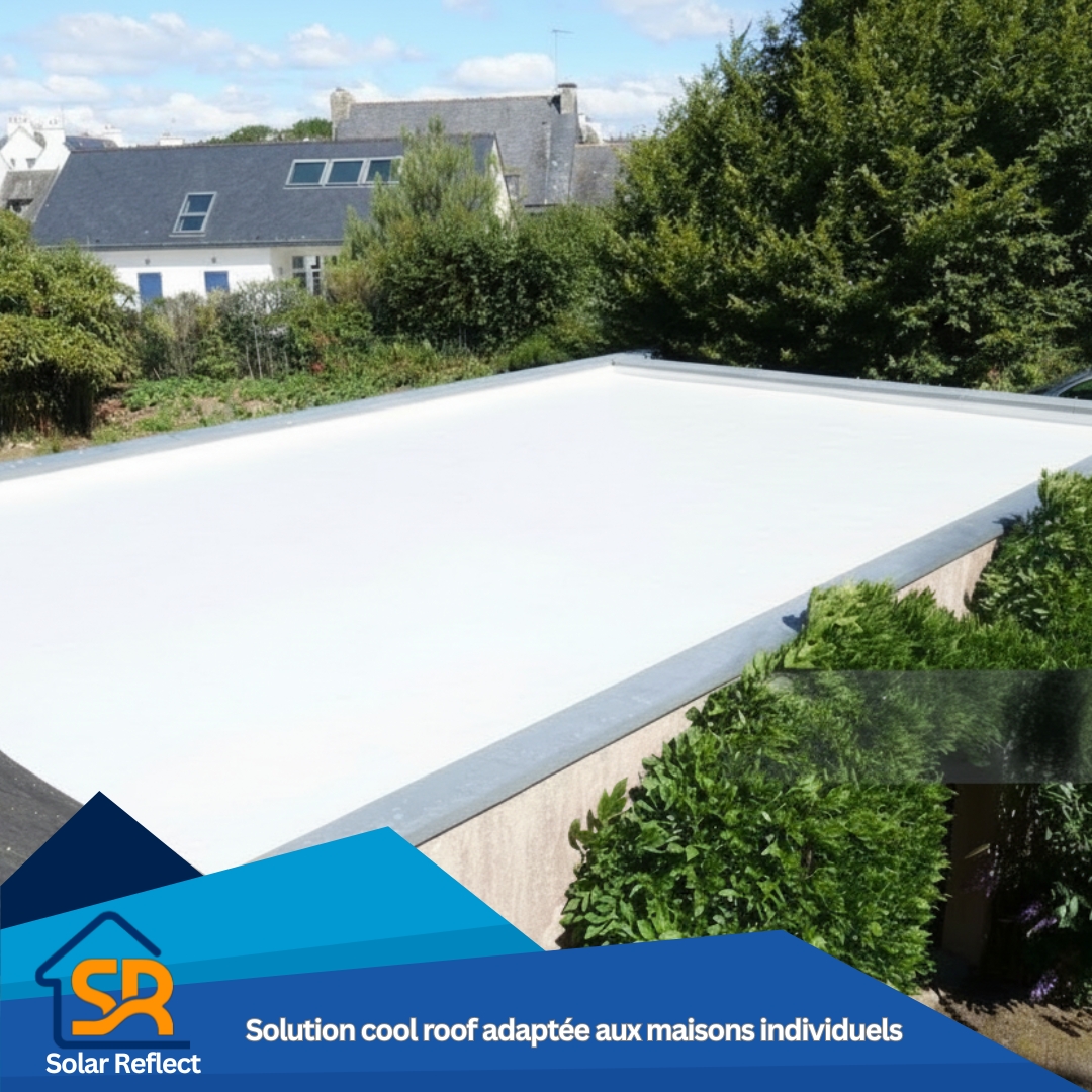Cool roof maison individuels Lyon